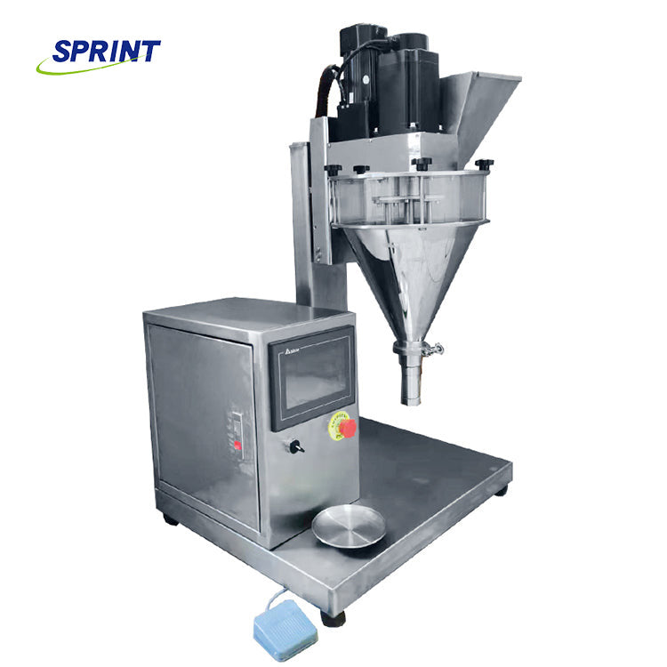 Small Semi Automatic Powder Filling Machine Milk Powder Flour - Image 3
