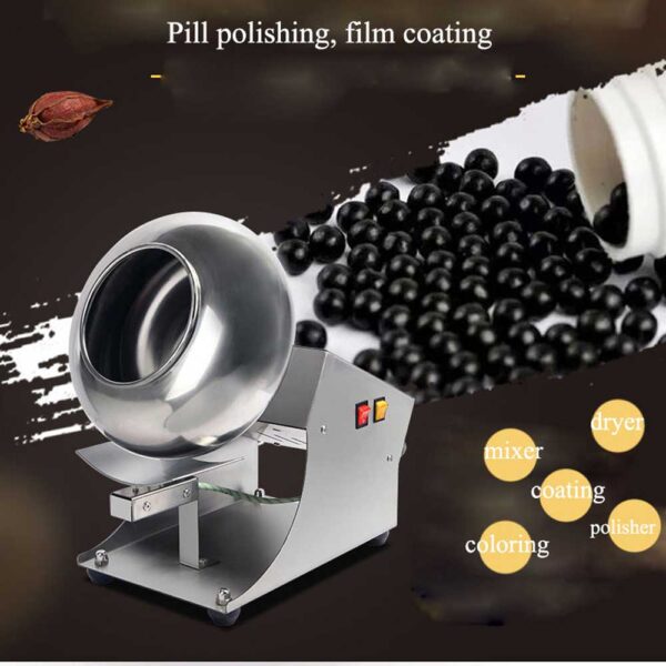 3-5kg/time Cocoa Coating Machine - Image 5