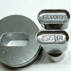 PERCOCET 10/325 3D shaped mold die for tablet press machine