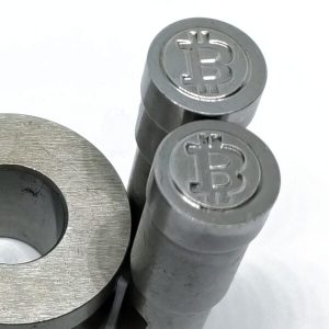 Bitcoin 3d Shaped Mold Die 12.5mm*12.5mm For Tablet Press Machine