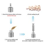 Diameter Adjustable Thickness Handmade Powder Print Pill Making Tool